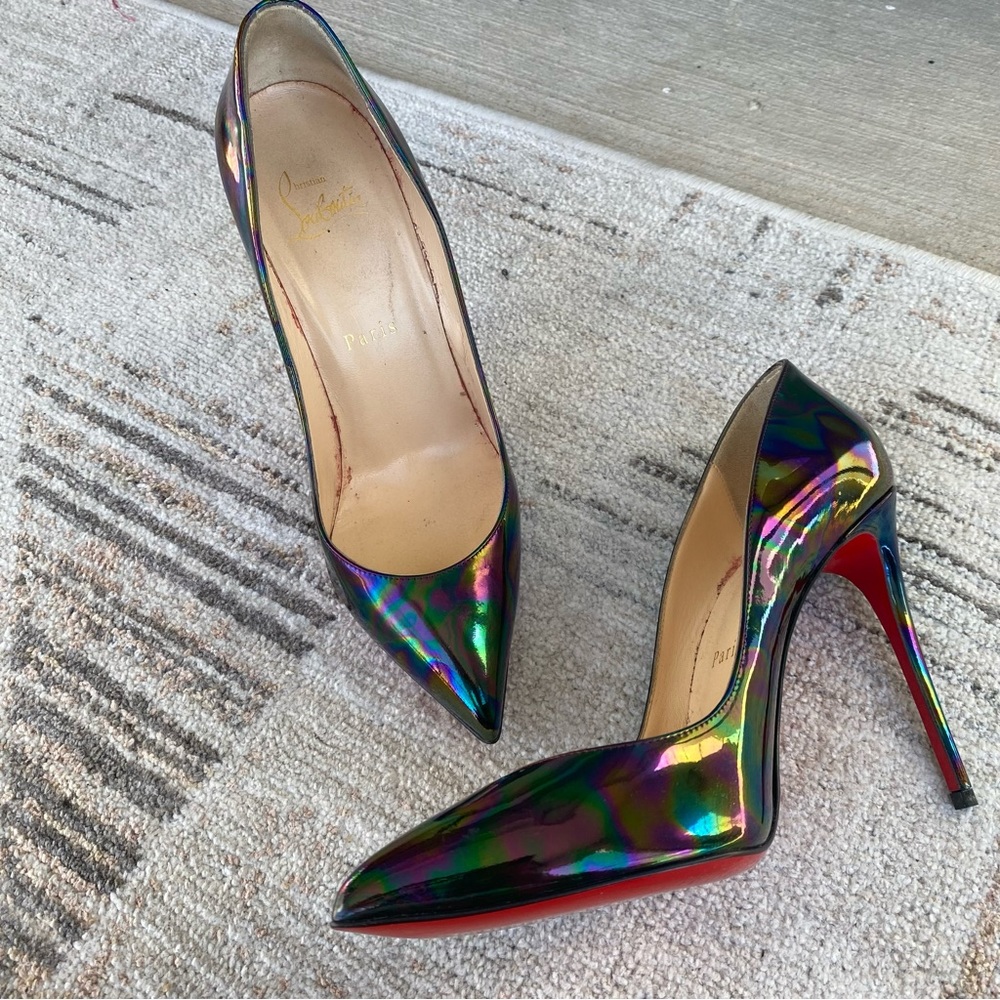 Christian Louboutin pigalle follies 100 size 7.5us